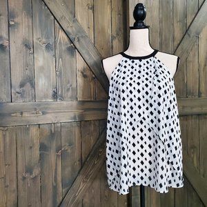 *HPx2* Alfani Halter High Neck Blouse